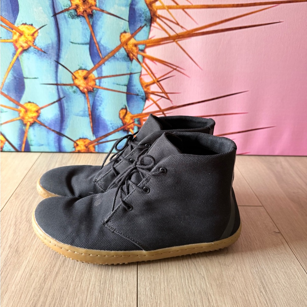 Vivobarefoot Black Barefoot Boots | EU 38L | Minimalist Sneakers